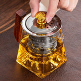 RORA Glass Teapot Glass Kettle Glass