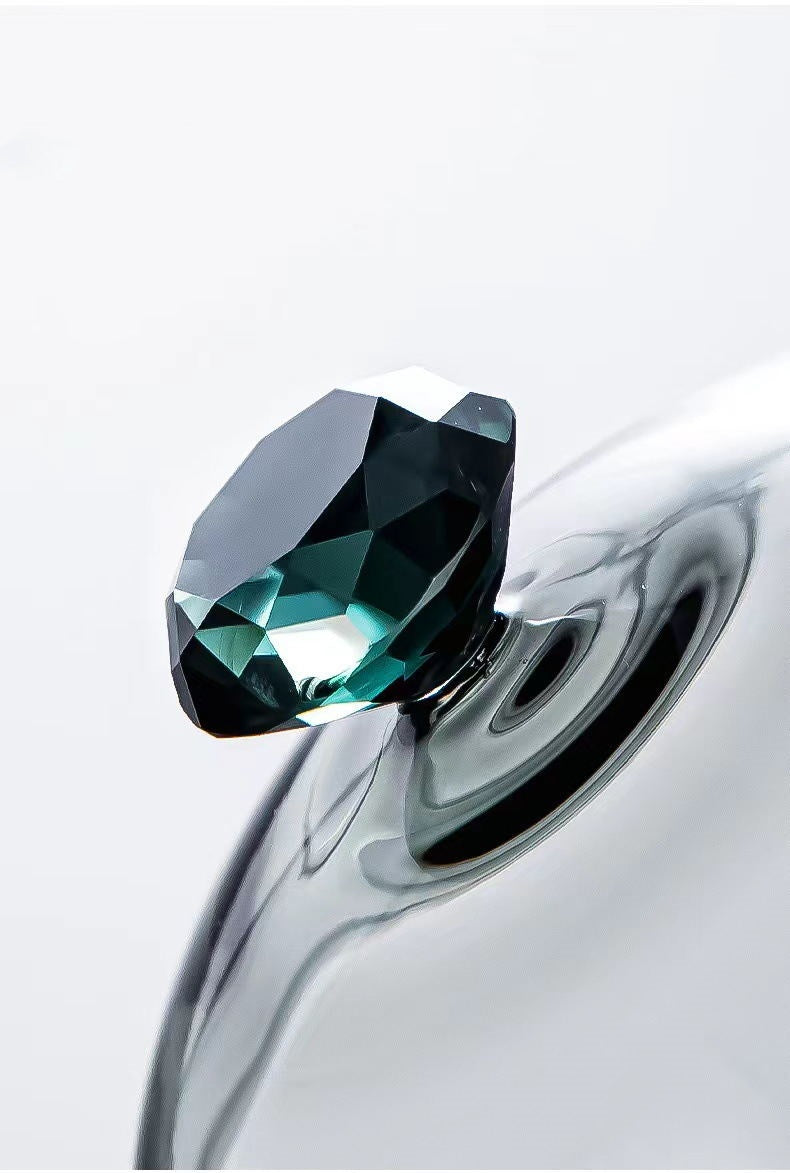 Lotus Glass Kung Fu Teapot Clear Tea Set