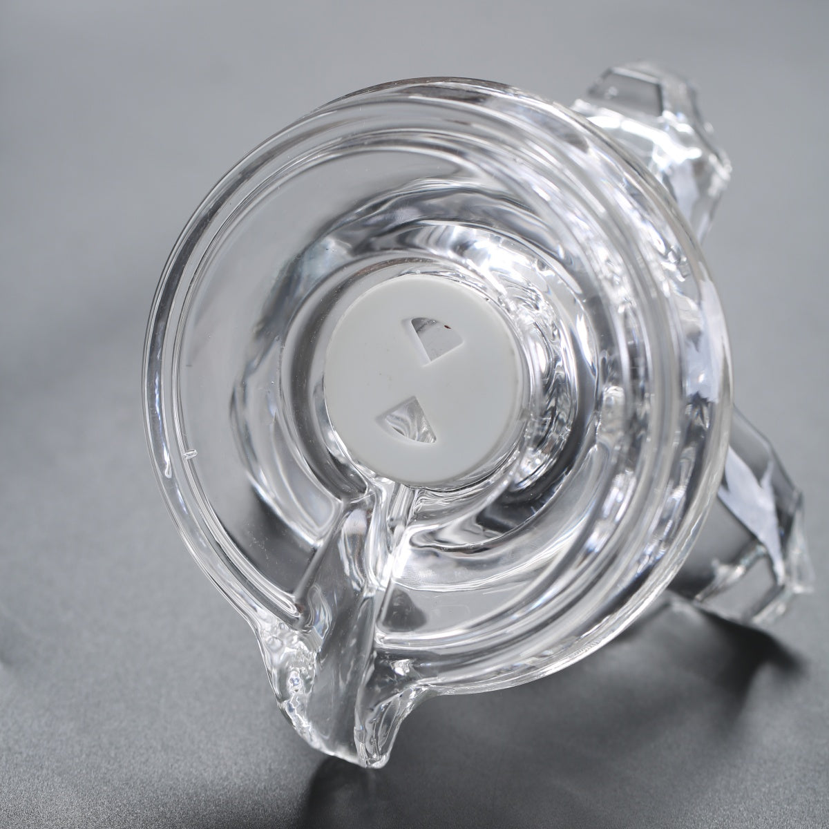 Glass palace lamp tea set tea cup set semi-automatic glass tea set Kung fu tea set net red glass tea cup