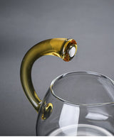glass tea set Home magnetic office brewing teapot Lazy tea maker Kung Fu teapot