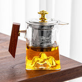 RORA Glass Teapot Glass Kettle Glass
