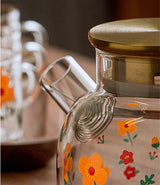 Sunflower Glass Cold Kettle Set