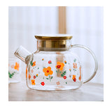 Sunflower Glass Cold Kettle Set