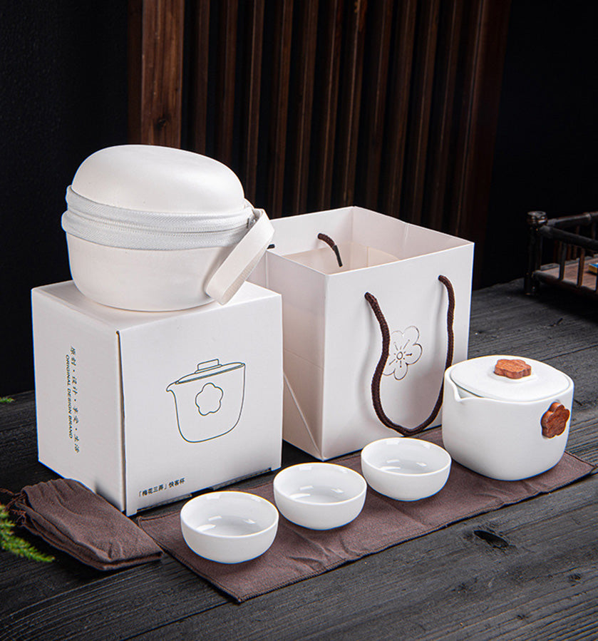 RORA Travel Ceramic Tea Set