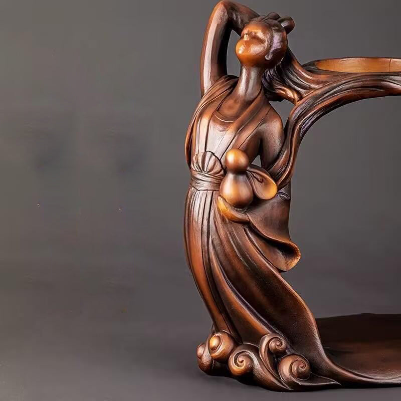 Chang'e Flying to the Moon Lazy Magnetic Kungfu Teapot Set