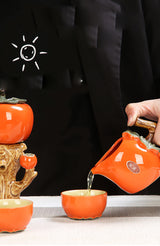 Semi-Automatic Swivel Out Of Water Teapot with 6 Cups