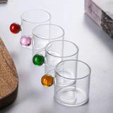 RORA 120ML Tea Cup Set of 6 Cups
