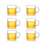 RORA 120ML Tea Cup Set of 6 Cups