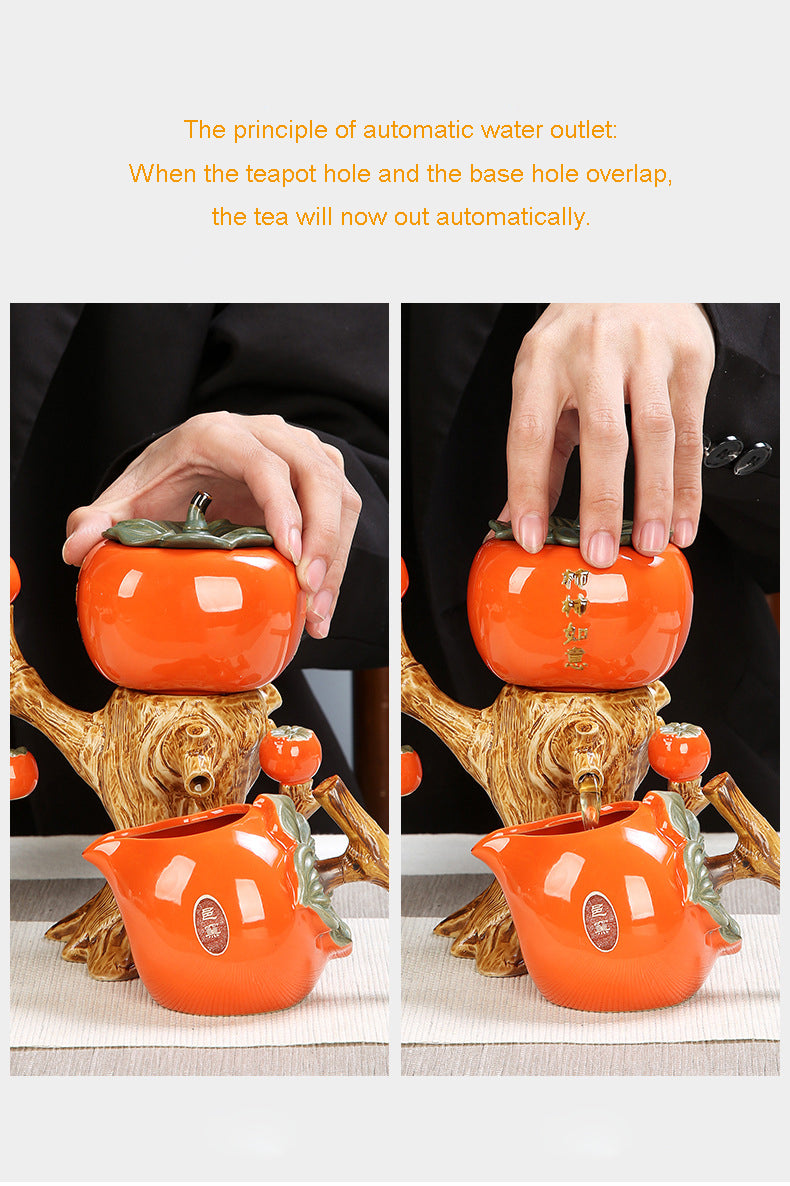 Semi-Automatic Swivel Out Of Water Teapot with 6 Cups