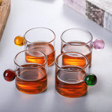 RORA 120ML Tea Cup Set of 6 Cups
