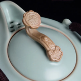 Ceramic Teapot with 2 cups Travel Tea Set