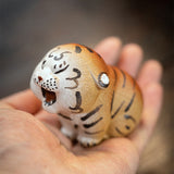 RORA Purple Clay Zisha Cub Tiger Tea Pet