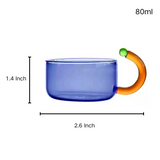 Contrasting Colored Glass Teapot Home Electric Pottery Boiling Tea Kettle with Cartridge