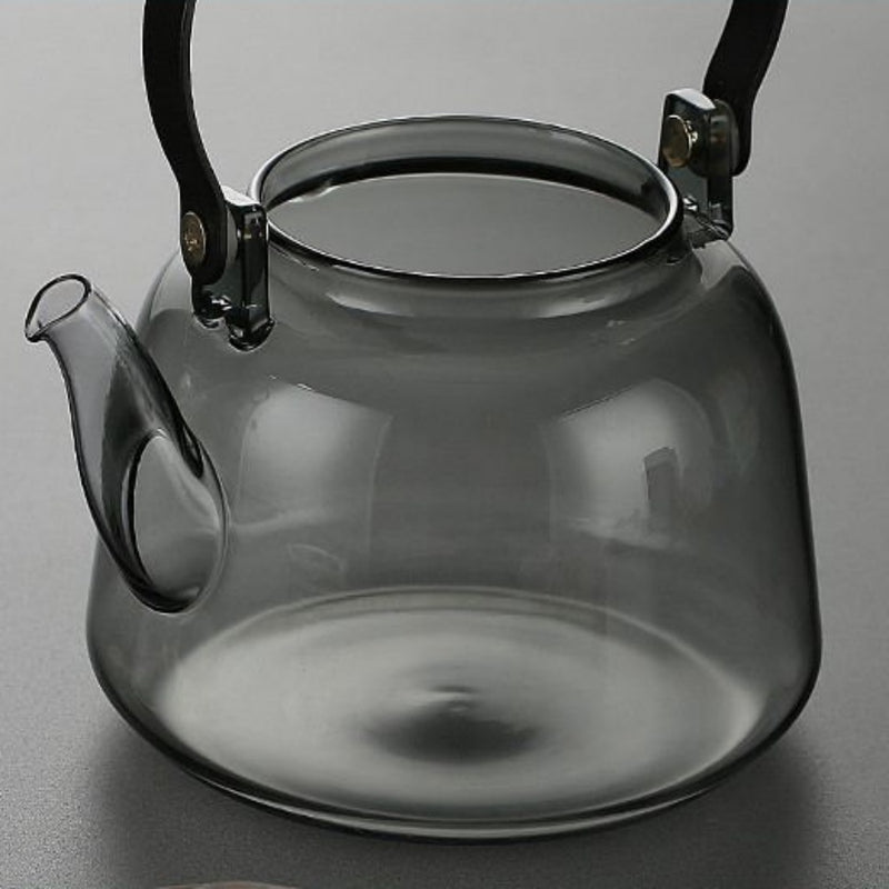 Walnut electric pottery stove household small tea maker glass kettle steaming teapot kung fu tea set