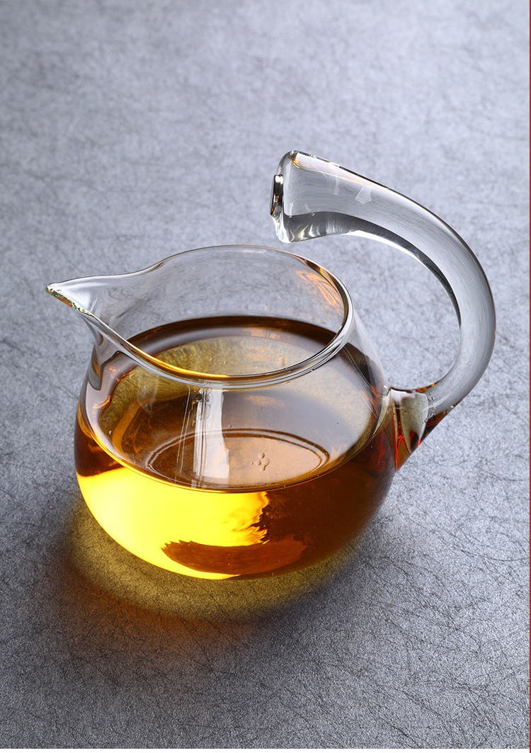 Lotus automatic glass kung fu tea creative tea maker household simple lazy tea maker network red set