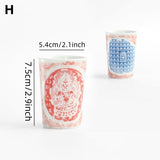 Less porcelain selected Dunhuang series rubbing master cup single cup Jingdezhen traditional tea tea cup manual sample tea cup