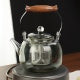 High borosilicate glass teapot Star bead lifting beam around the stove tea maker kung fu tea set set cooking one teapot
