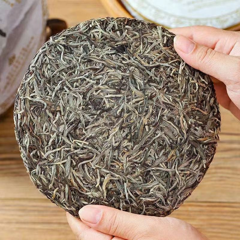 Compressed Silver Needle Bai Hao Yin Zhen White Tea Cake (300g)