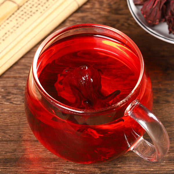 شاي الكركديه القرمزي العضوي من رورا (500 جرام)