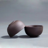Purple Clay Portable Travel Tea Set