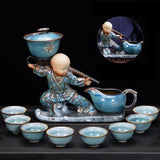 RORA Lazy Kungfu Ceramic Tea Set