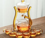 RORA Coffee Set Magnetic Water Diversion Kungfu Tea Set (Gold)