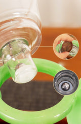 LAZY KUNGFU GLASS TEA SET AUTOMATIC MAGNETIC TEAPOT SET