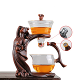 Chang'e Flying to the Moon Lazy Magnetic Kungfu Teapot Set