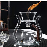 RORA Glass Automatic Lazy Magnetic Kungfu Teapot Suit