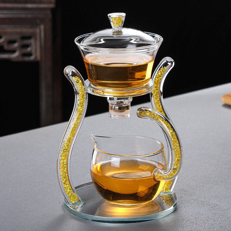 RORA Lazy Kungfu Glass Tea Set Magnetic Glass Teapot set – RORA TEAPOT