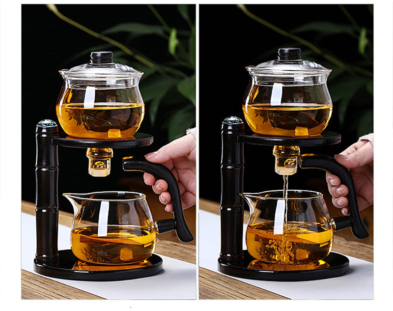 RORA Magnetic Water Diversion Automatic Tea Maker Lazy Teapot Set