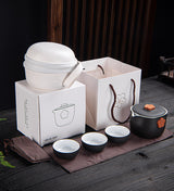 RORA Travel Ceramic Tea Set